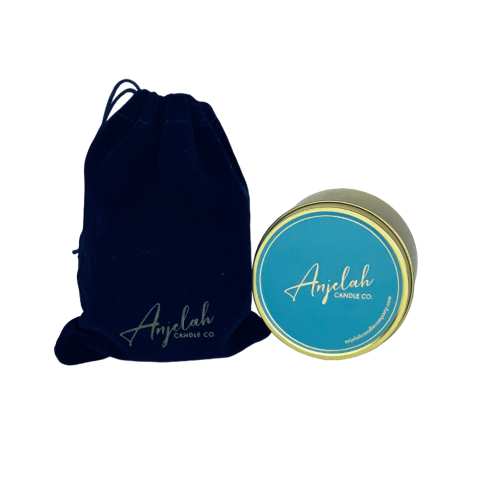 TUSCANY TRAVEL CANDLE Blood Orange & Vetiver Anjelah Candle Company